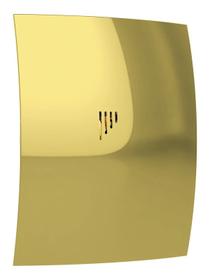 Вентилятор накладной BREEZE D100 обр.клапан Gold DICITI