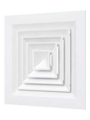 Диффузор CD 445х445 алюминий ERA PRO