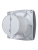Вентилятор накладной RIO D125 обр.клапан Gray metal DICITI
