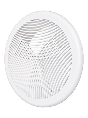 Решетка вентиляционная РПКФ фланец D160 разъемная D200 пластик ERA