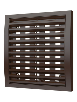 Решетка вентиляционная РРПН разъемная регулируемая 150х150 ASA Brown ERA