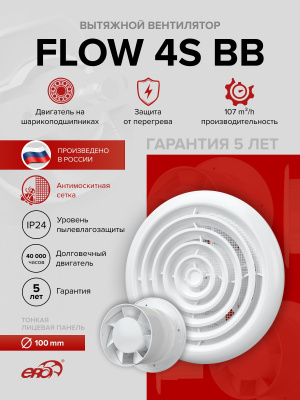Площадка торцевая ПТПР фланец D110 решетка 180х250 пластик ERA