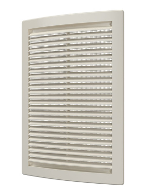 Решетка вентиляционная РЦ сетка 180х250 пластик Ivory ERA